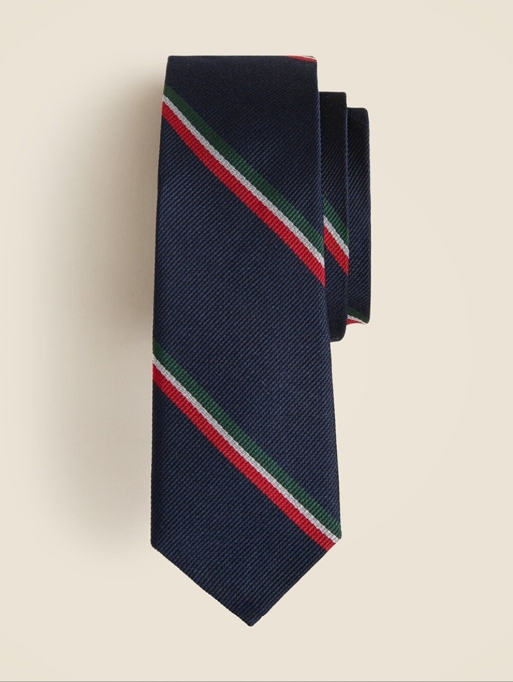 J Crew Kids' Silk Tie in Multi- Stripes